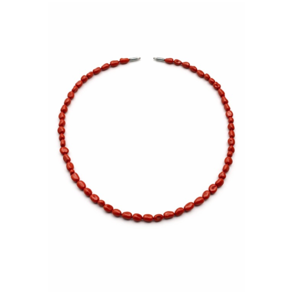 Necklace "Red Drops"