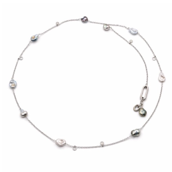Necklace "Drops of Light"