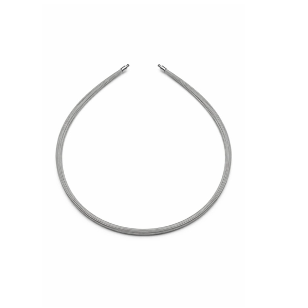 Necklace "Steel Element"