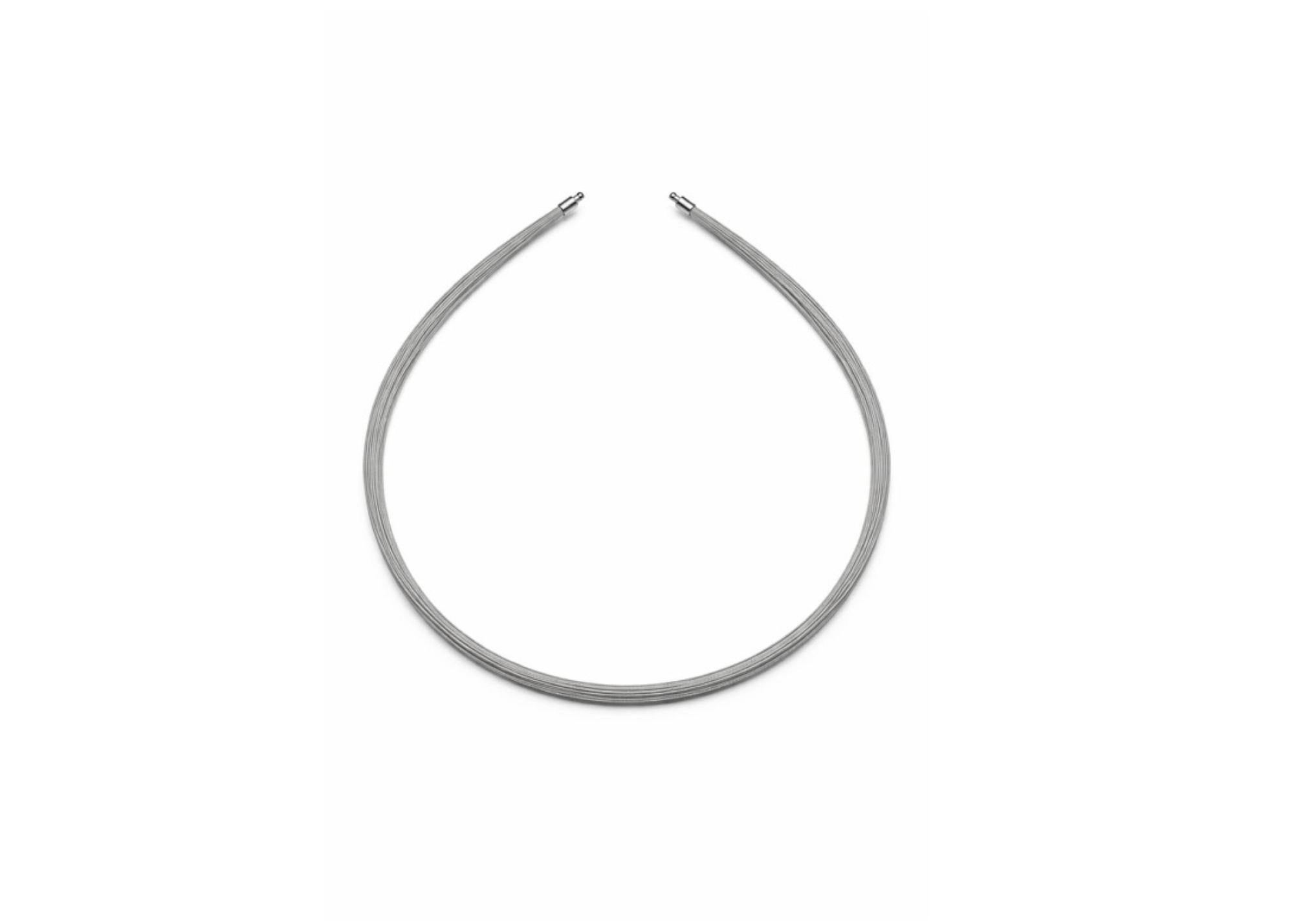 Necklace "Steel Element"