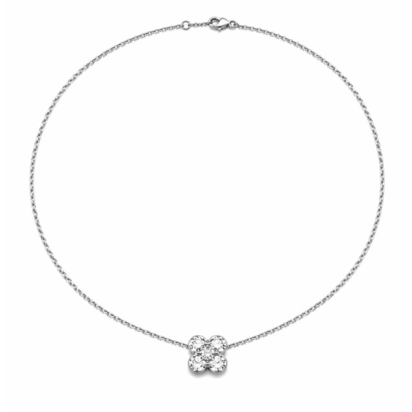 Necklace "White Luck"