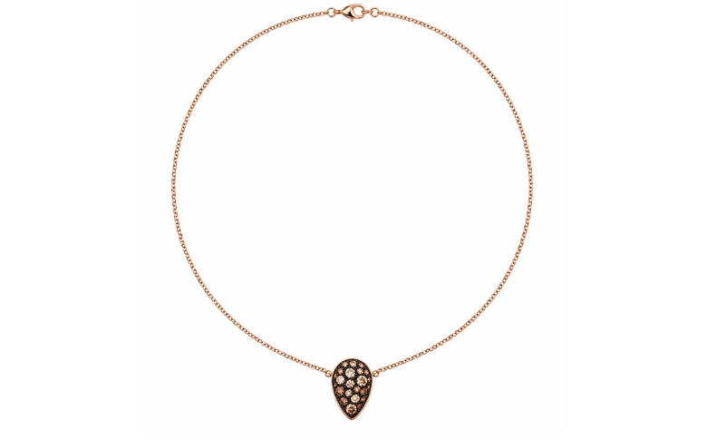 Necklace "Black Drop"