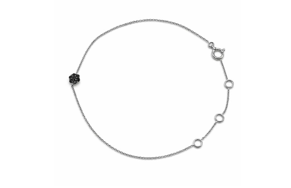 Bracelet "Black Flower"