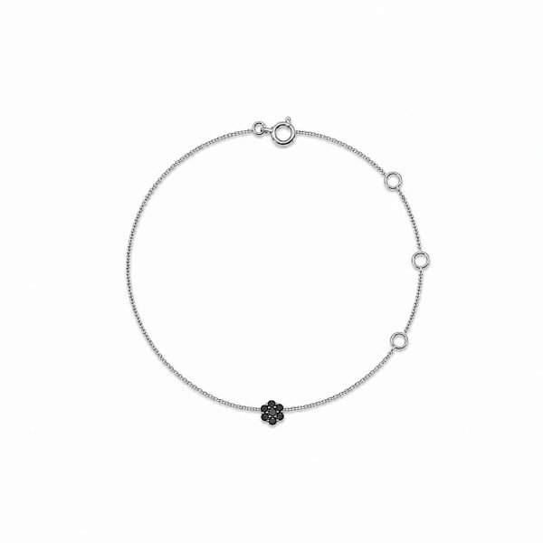 Bracelet "Black Flower"