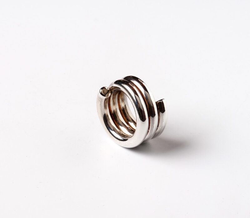 Ring 'Wikkel' breed 3 wikkels
