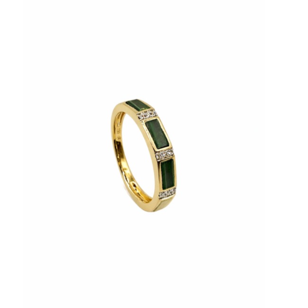 Ring Malachite