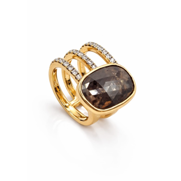 Ring Brown Diamond