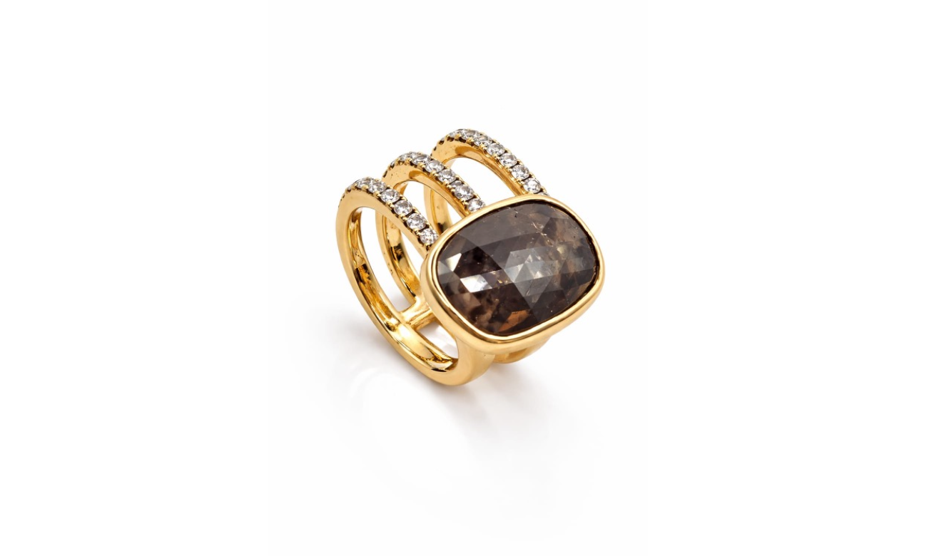 Ring Brown Diamond