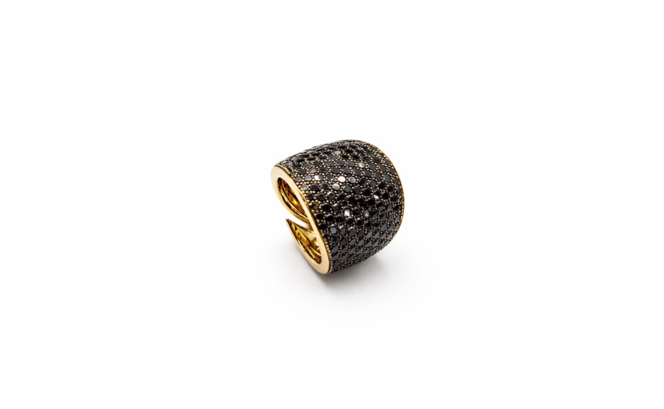 Ring Black diamonds