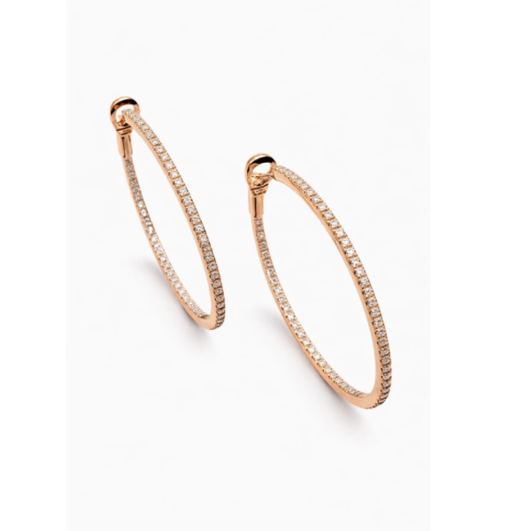 Gold Diamonds Earrings