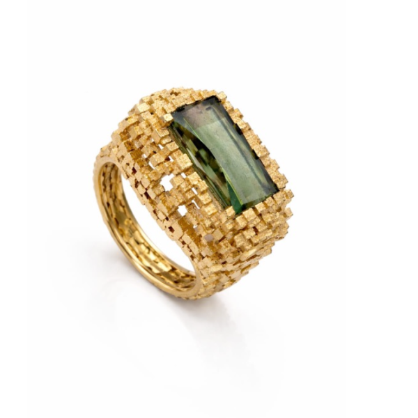 Side Oval Ring by Hayes Ward Jo