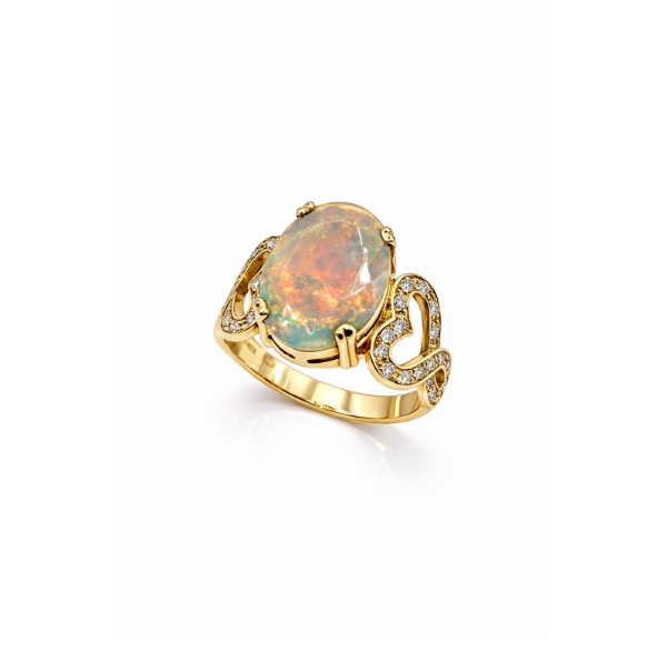 Ring "opal fantasy"