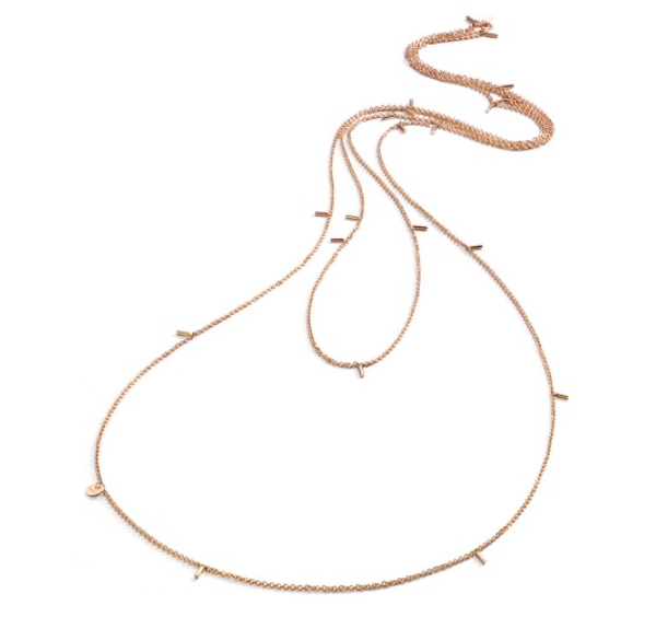 Necklace "Flakes"