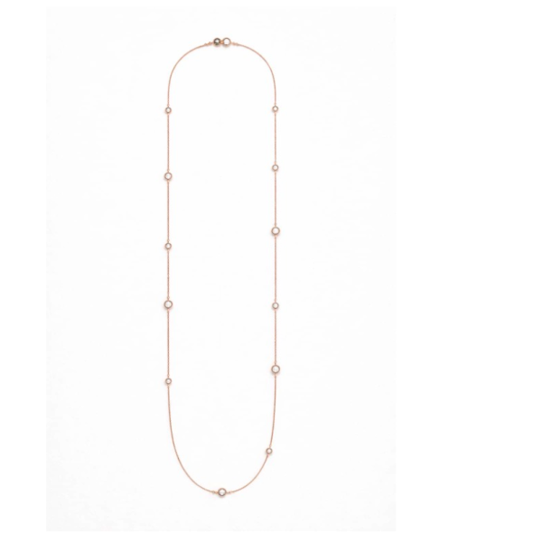 Necklace "Flakes of Light"