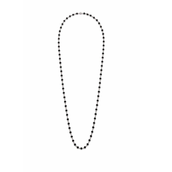 Necklace black diamonds