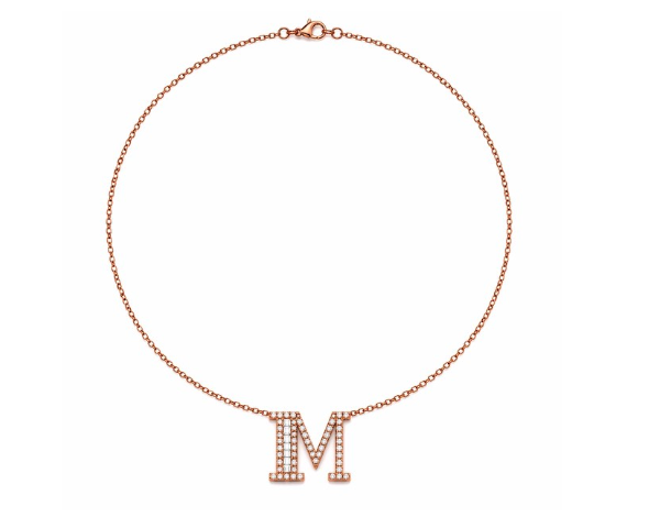Necklace "M" RF Roma