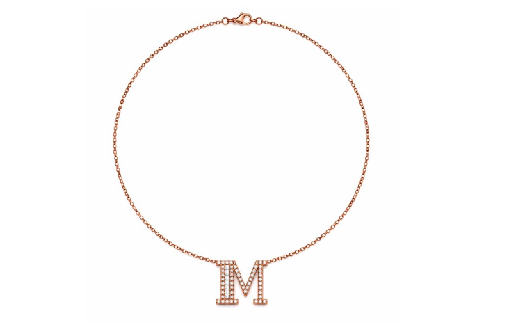 Necklace "M" RF Roma